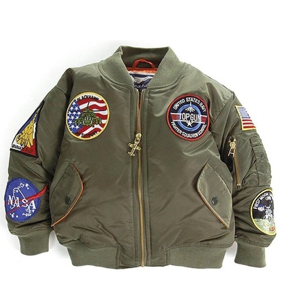 Kitson 7 Patch Flight Jacket
